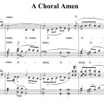 A Choral Amen